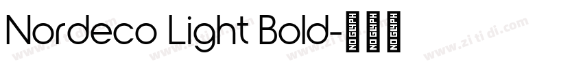 Nordeco Light Bold字体转换